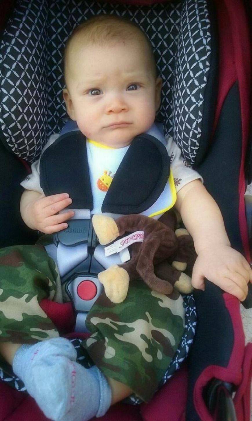 Oliver Jack Carter Lomas-Davis starb am 25. Februar.