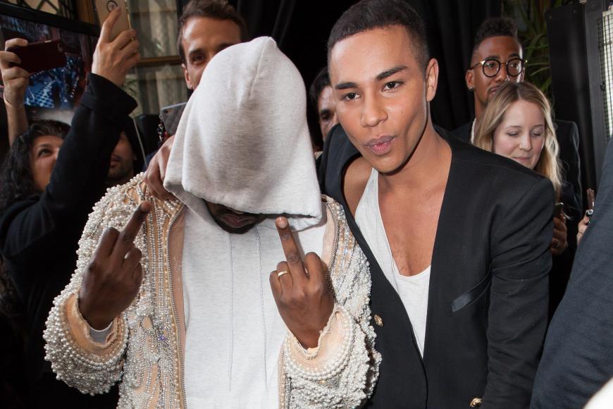 Kanye hat offenbar keinen Bock auf Fotos...