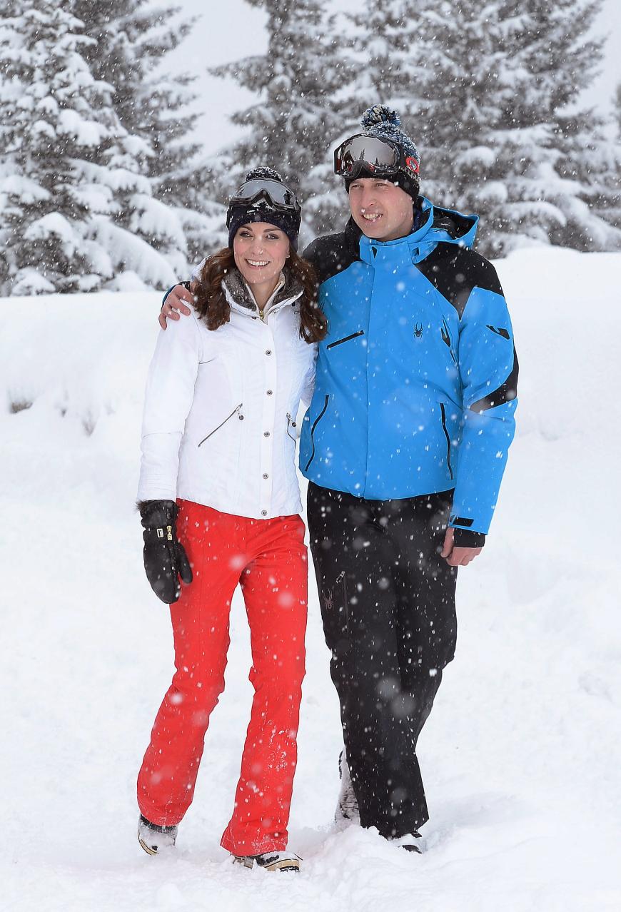 Dick eingepackt genießen Kate und William entspannte Tage mit ihren Kids.