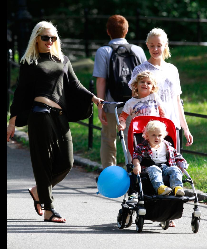 ... und Gwen Stefani. Irgendwann teilte sie wohl auch mit dem Familienvater das Bett.