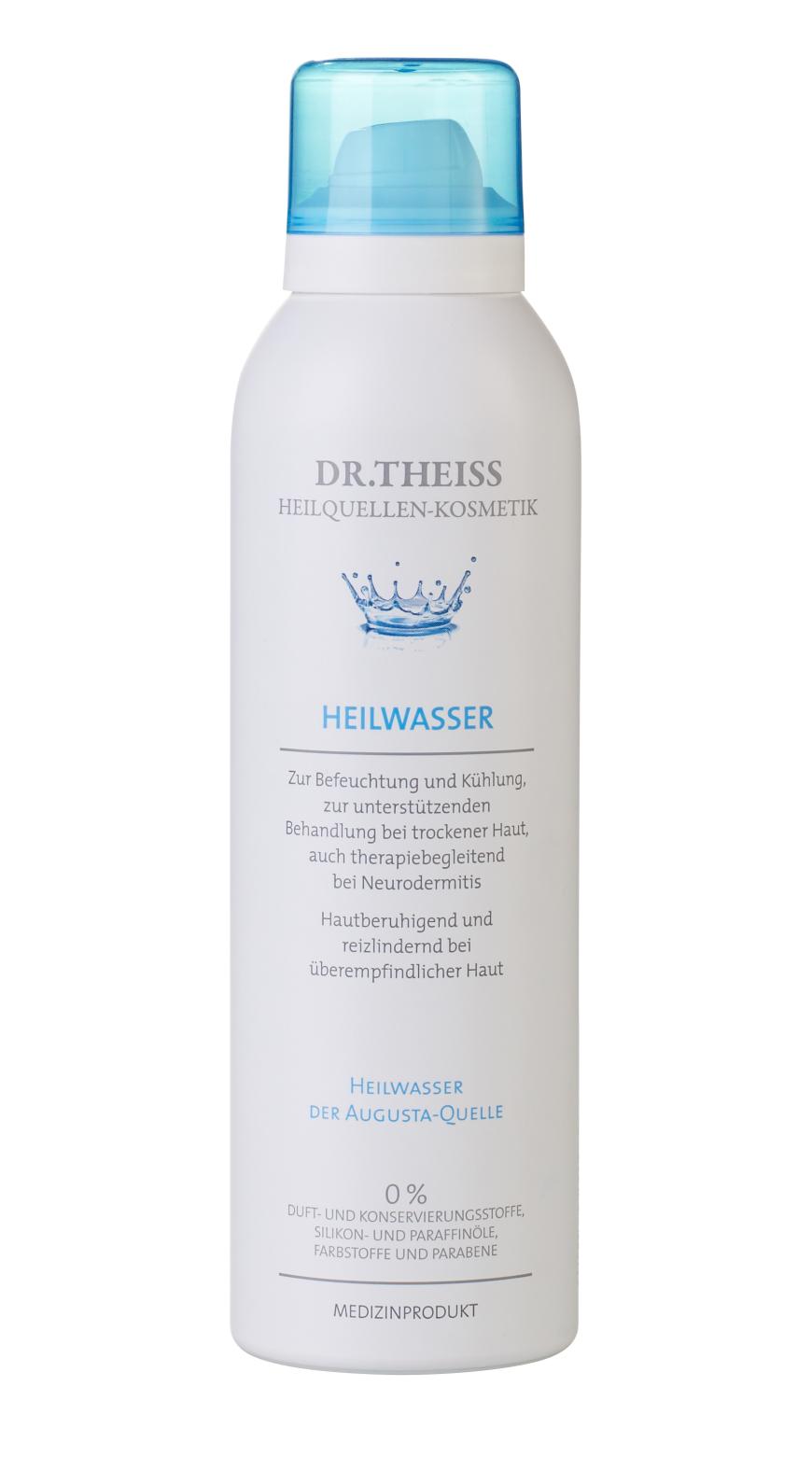 SPENDET FEUCHTIGKEIT „Heilwasser Spray Ultra Sensitiv“ von Dr. Theiss, ca. 9 Euro, in der Apotheke