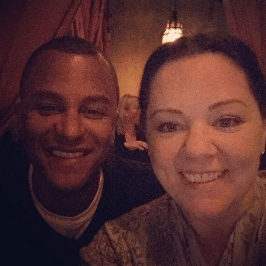 Yanic Truesdale und Melissa McCarthy trafen sich am Wochenende