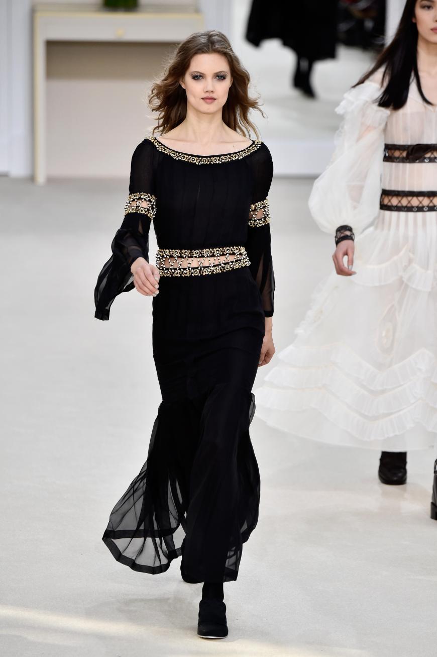 Lindsey Wixson lief ebenfalls mit.
