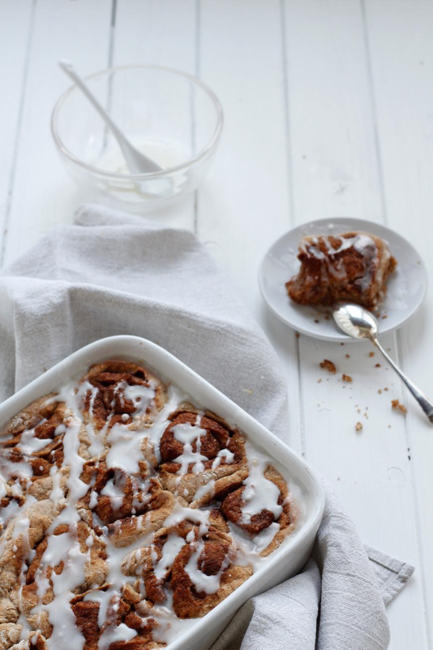Mmmh lecker... Mit den veganen Zimtschnecken wird der Oster-Brunch ganz besonders!