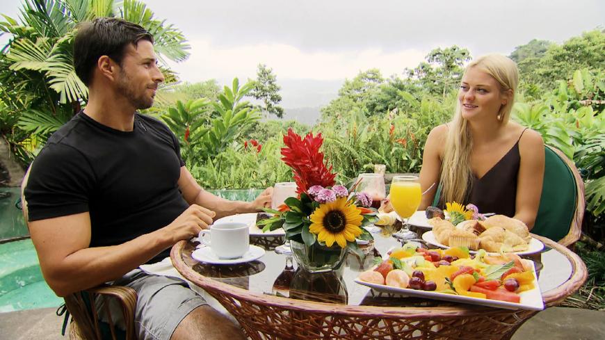 Daniela und Leonard verbrachten romantische Stunden in Costa Rica.
