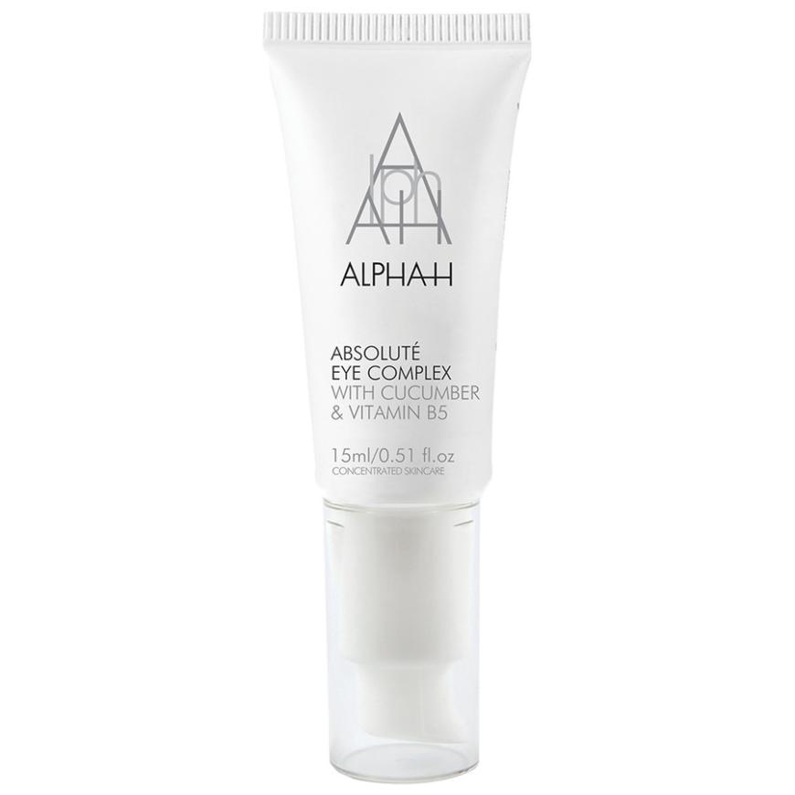 Niacinamide reduzieren Schwellungen: „Absolute Eye Complex“-Serum von Alpha-H, ca. 42 Euro, niche-beauty.com