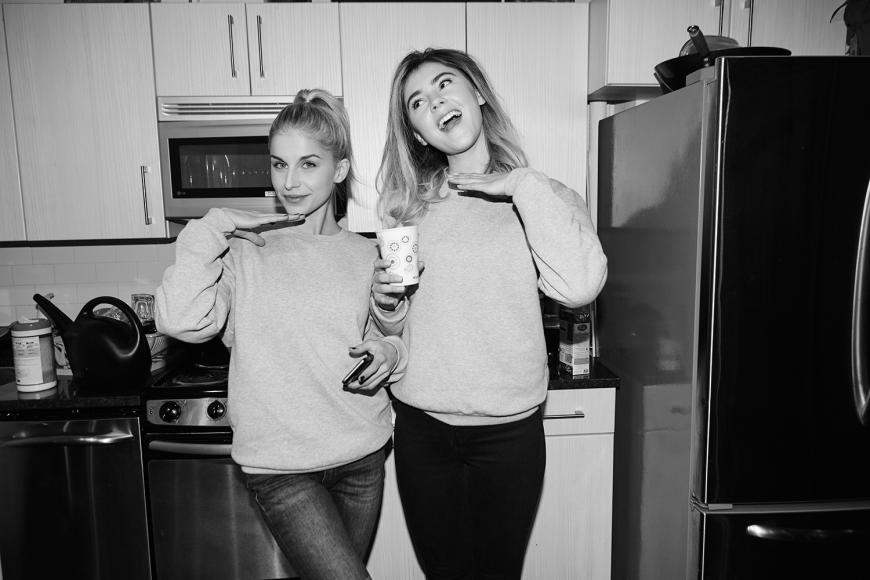 Girls just wanna have fun: Ein bisschen Zeit zum Herumalbern ist immer.