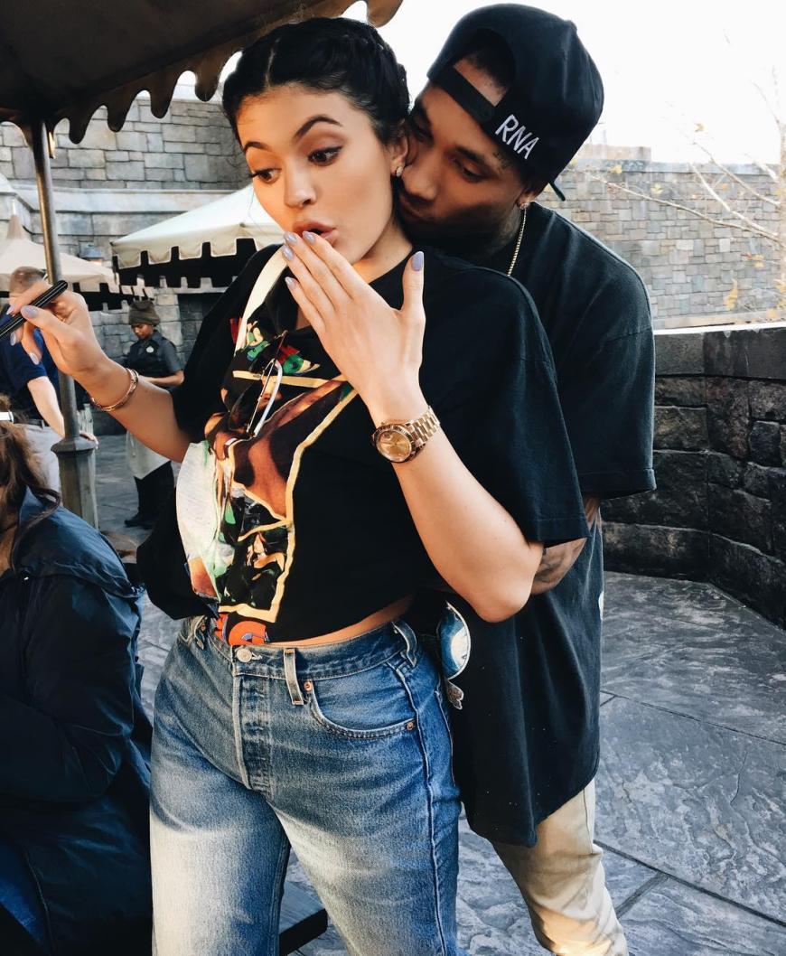 Aww! - Kylie Jenner und Tyga zeigen der Welt, wie verliebt sie sind.
