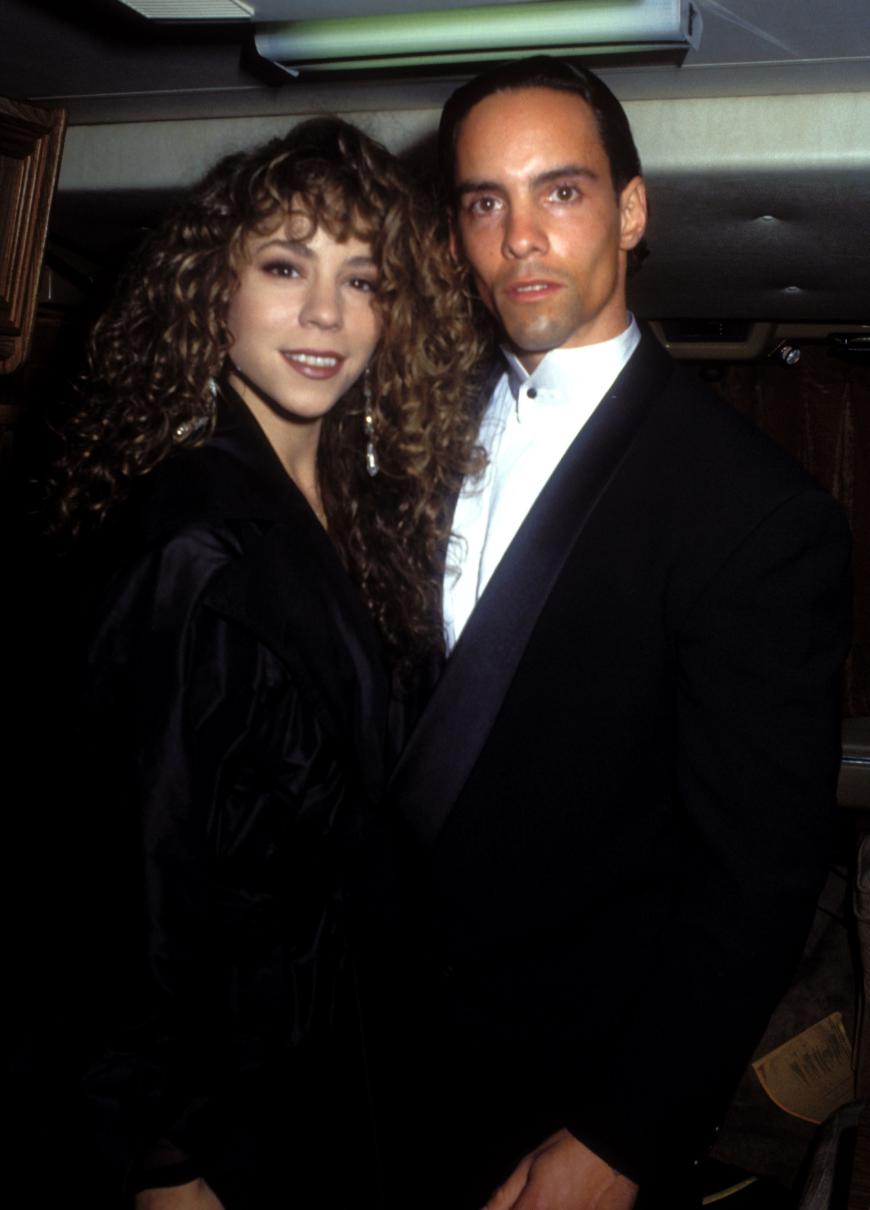 Morgan Carey - hier 1991 mit Mariah - wandte sich jetzt an die Presse.