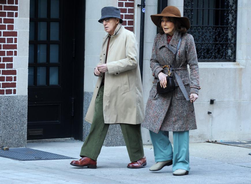 Regisseur Woody Allen und Schauspielerin Elaine May in New York.