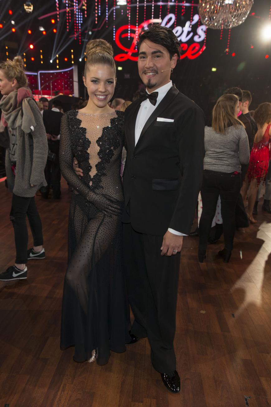 Ganz anders sah es da bei Victoria Swarovski und Erich Klann aus, die die Jury in allen Aspekten überzeugte.