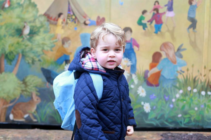 Prinz George nennt seine Oma