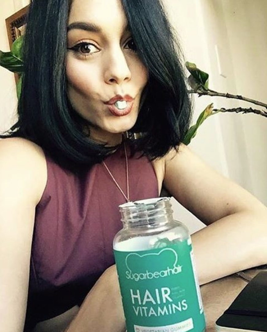 Auch Vanessa Hudgens schwört auf SugarBearHair!