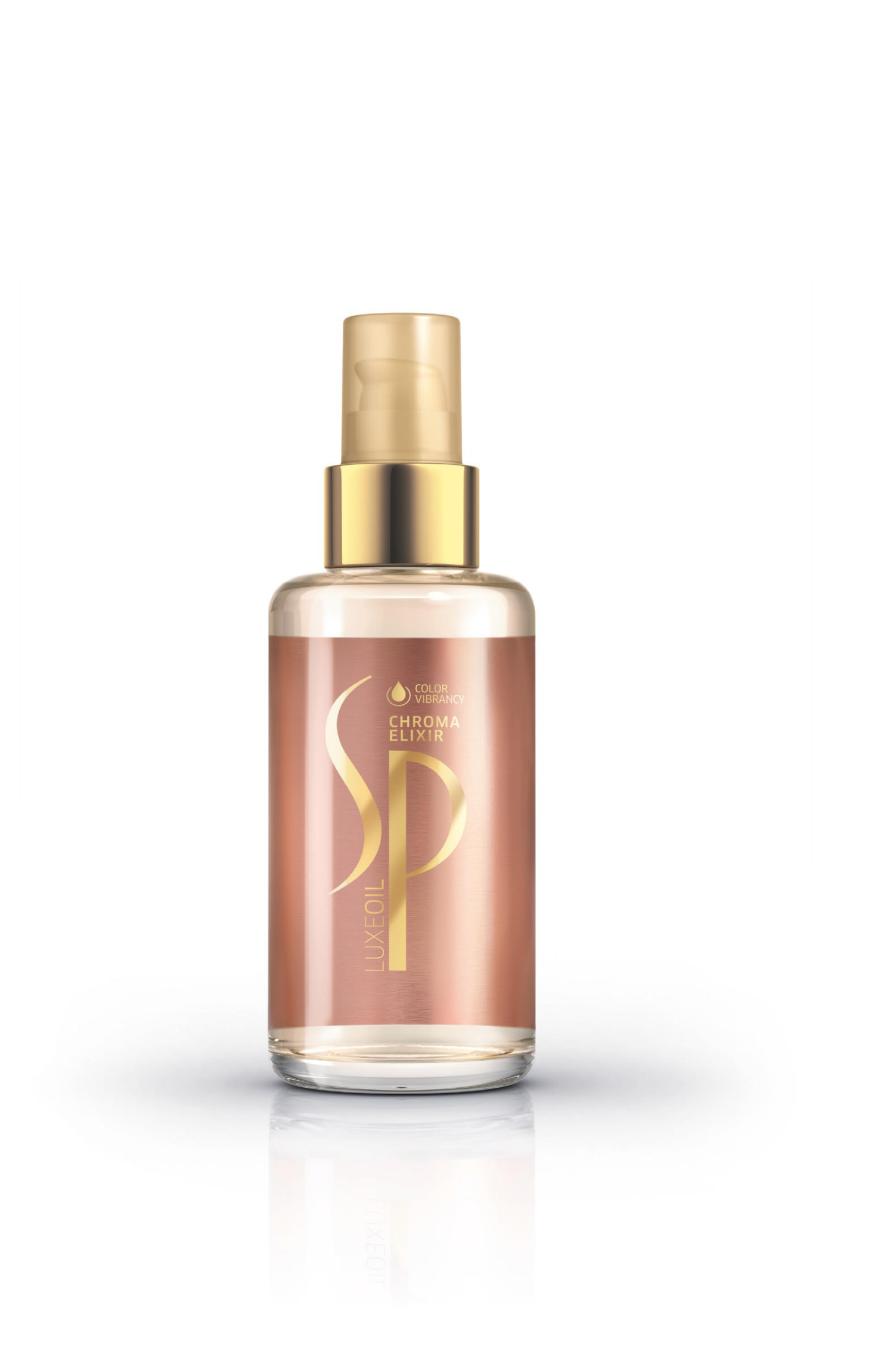 „SP Chroma Elixir Luxe Oil“ von Wella, ca. 35 Euro, beim Friseur