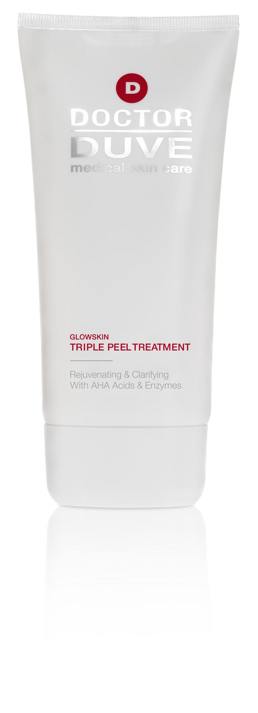 „Glowskin Triple Peel Treatment“ von Doctor Duve, ca. 75 Euro, doctor-duve. com