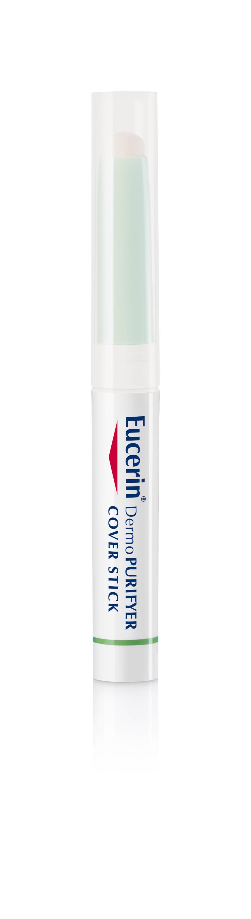 „Dermopurifyer Cover Stick“ von Eucerin, ca. 9 Euro, in der Apotheke