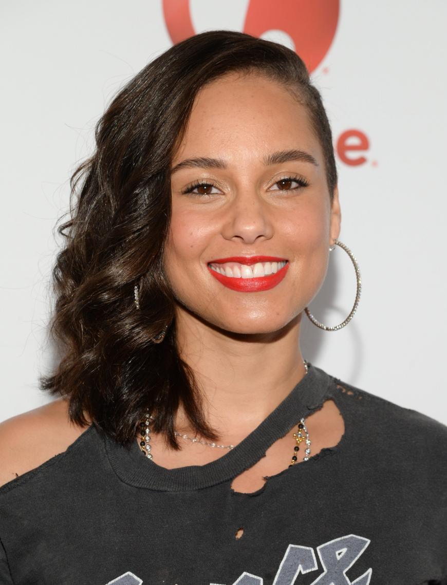 Alicia Keys hatte ihr Debüt bei