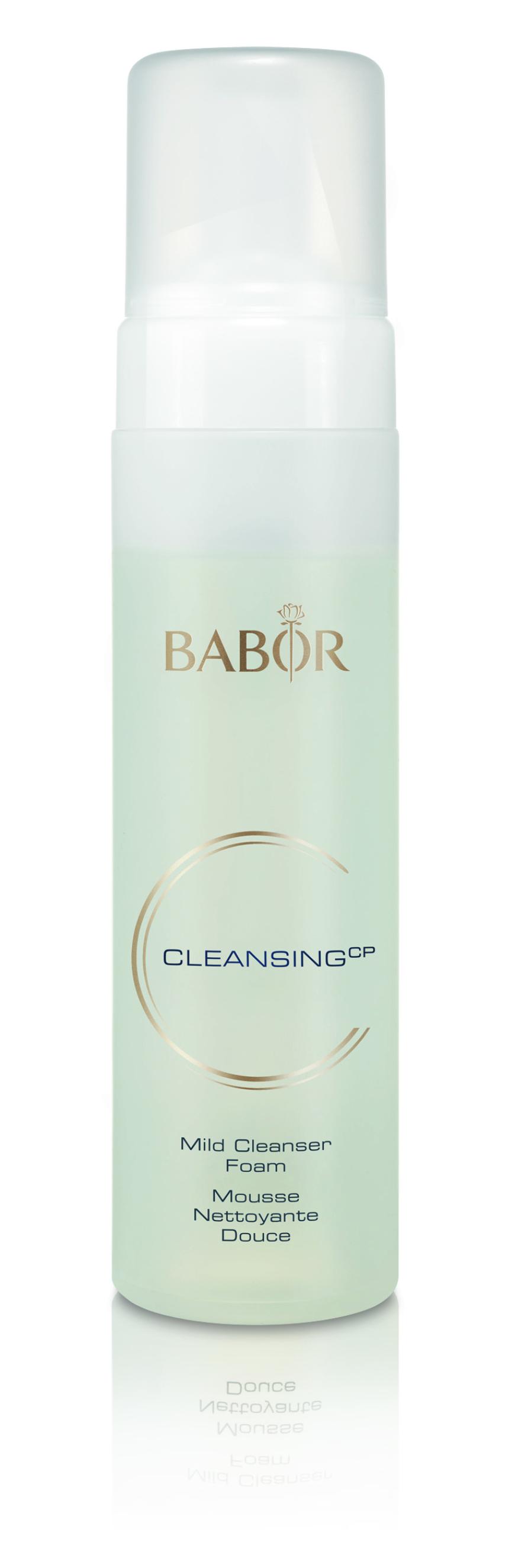 Perfekt für Mischhaut: Mit Extrakt des afrikanischen Moringa-Baumes: „Mild Cleanser Foam“ von Babor, ca. 24 Euro