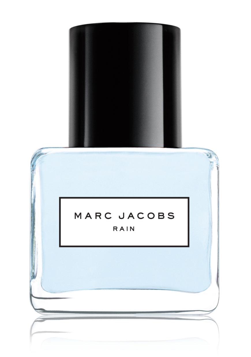 Steinbock: „Rain“ von Marc Jacobs, mit einem Regen-Akkord und taufrischer Zypresse, 100 ml, EdT, ca. 55 Euro
