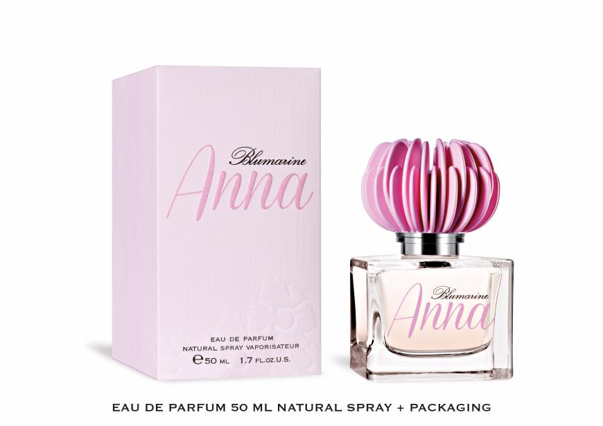 Jungfrau: „Anna“ von Blumarine, verzaubert mit Vanille, Apfel und Wasserfrüchten, 50 ml, EDP, ca. 45 Euro