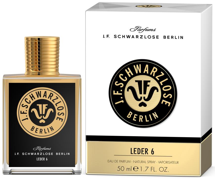Für die Wassermann-Frau: „Leder 6“ von Schwarzlose Berlin, verführt mit Weihrauch, Safran, Milch und Leder, 50 ml, EdP, ca. 129 Euro, ausliebezumduft.de