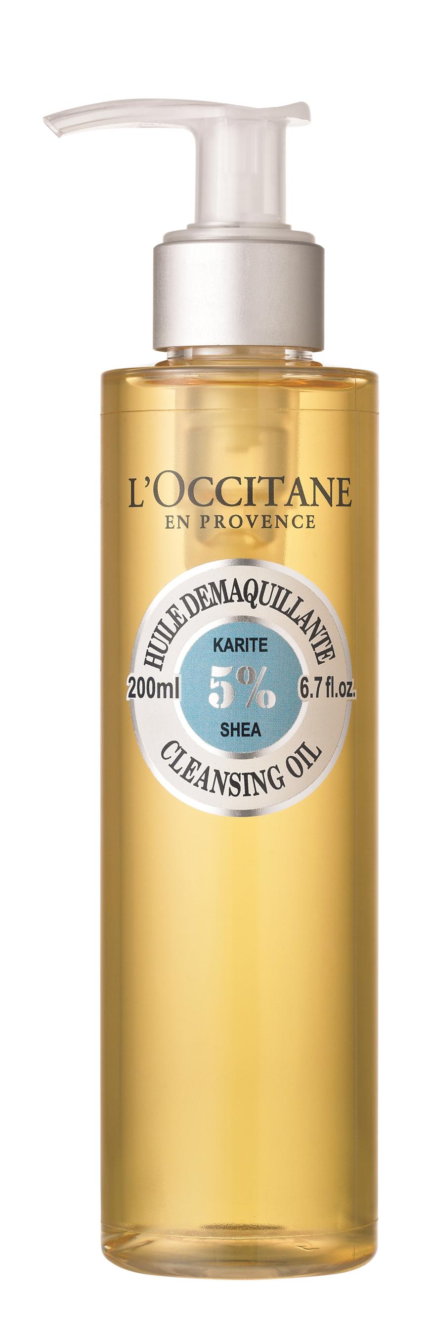 Mit pflegendem Karitéöl bei empfindlicher Haut: „Huile Démaquillante“-Reinigungsöl von L’Occitane en Provence, ca. 19 Euro