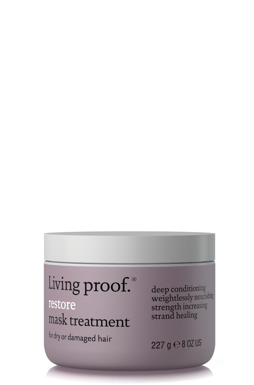 Füllt auf: „Restore Mask“ von Living Proof, ca. 38 Euro, beim Friseur