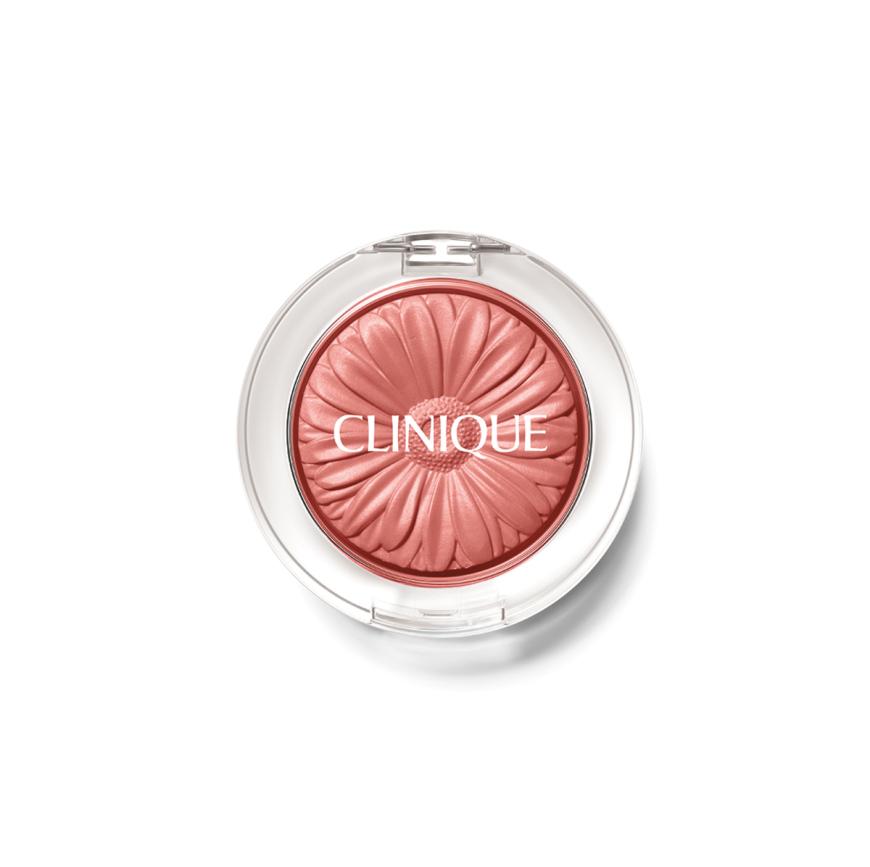 „Cheek Pop“-Rouge von Clinique, pudrig im Ton „Peach Pop“, ca. 24 Euro