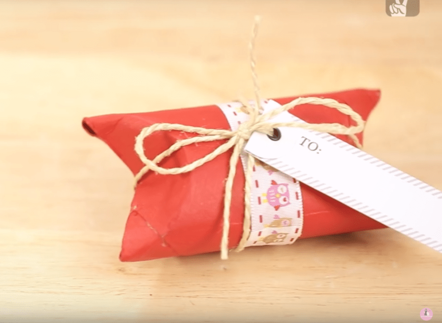 Tadaaaa! So kann dein Geschenk dann ausssehen.