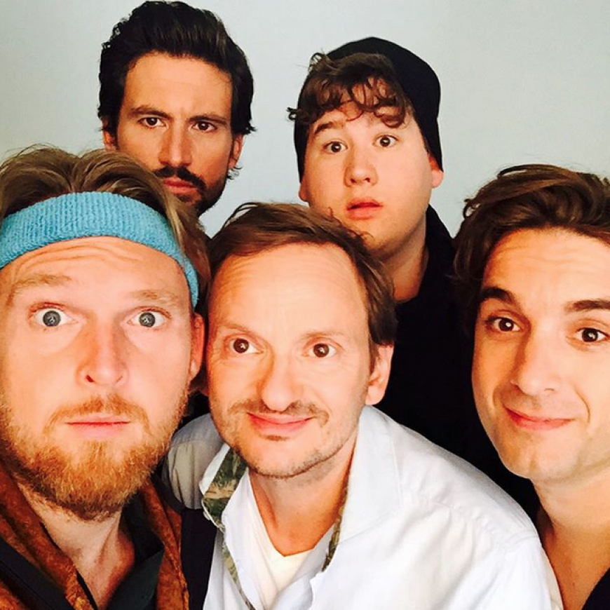 Tom Beck und seine Kollegen von