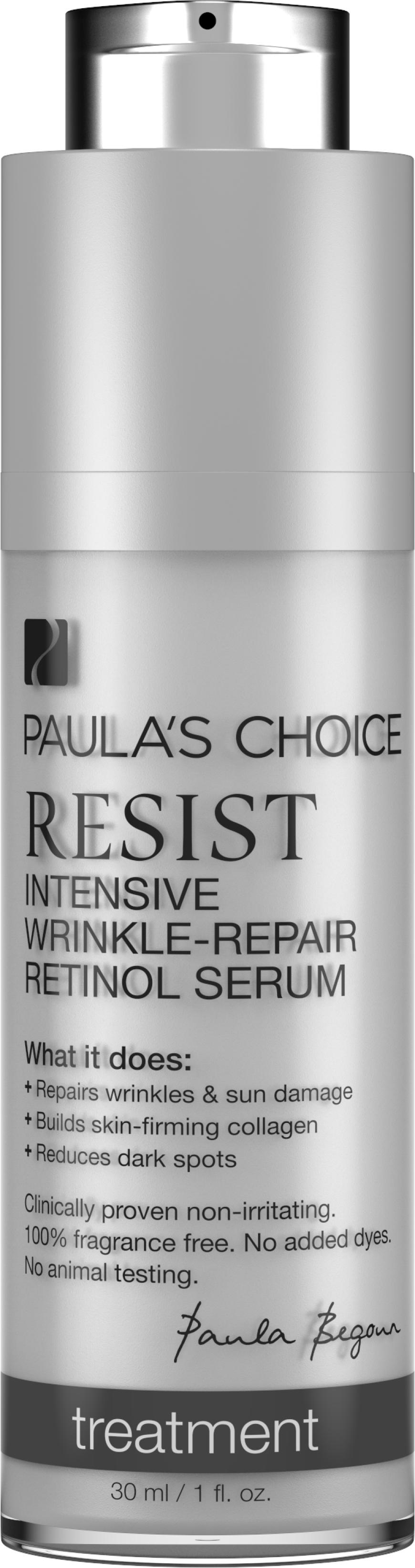 Retinol + Vitamin E: „Intensive Wrinkle-Repair Retinol Serum“ von Paula’s Choice, ca. 43 Euro, paulaschoice.de