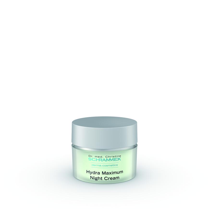 Retinol + Vitamin E: Regeneriert - „Hydra Maximum Night Cream“ von Dr. med. Christine Schrammek, mit Vitamin E, ca. 37 Euro, schrammek.de