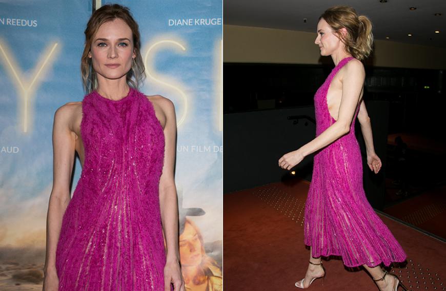 Superschlank war Diane Kruger schon immer. Doch derzeit muss man sich Sorgen um die zierliche Schauspielerin machen: Bei der