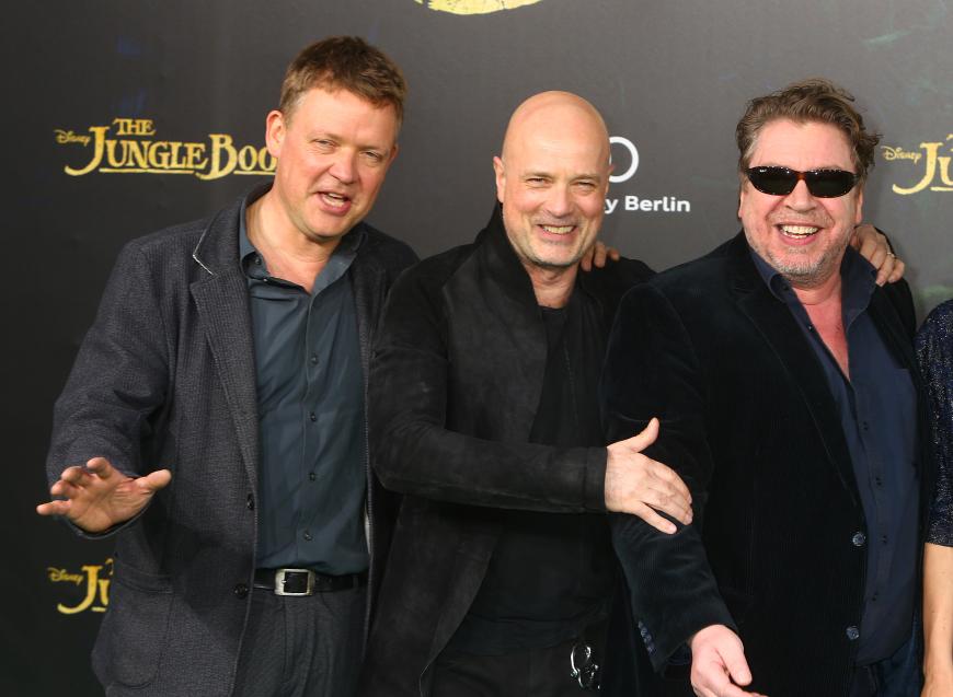 Joachim Krol, Ben Becker und Armin Rohde geben eine mindestens ebenso coole Band ab.