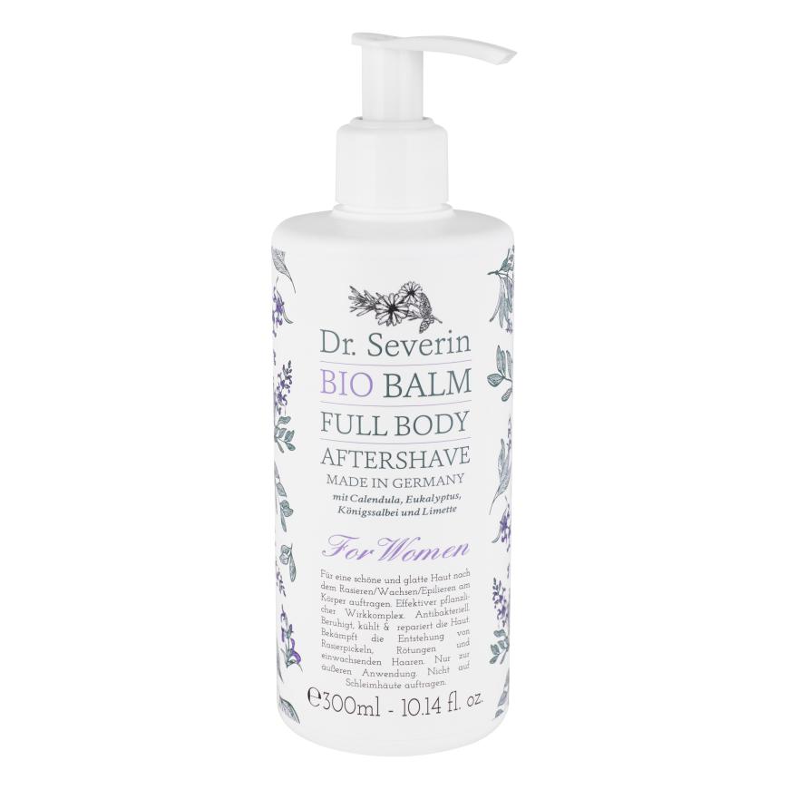 „Bio Balm Full Body Aftershave for Women“ von Dr. Severin, gegen Rasurbrand, ca. 45 Euro, drseverin.com