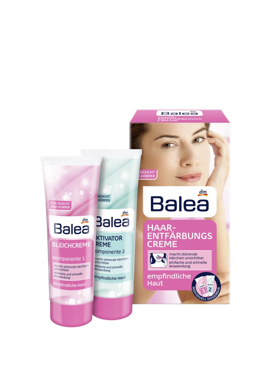 „Bleichcreme“ von Balea, ca. 7 Euro, exklusiv bei DM