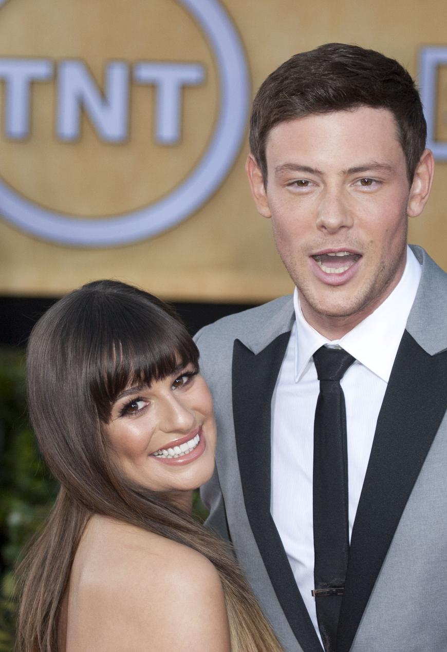 Von ihrem damaligen Freund Cory Monteith musste Lea 2013 Abschied nehmen.