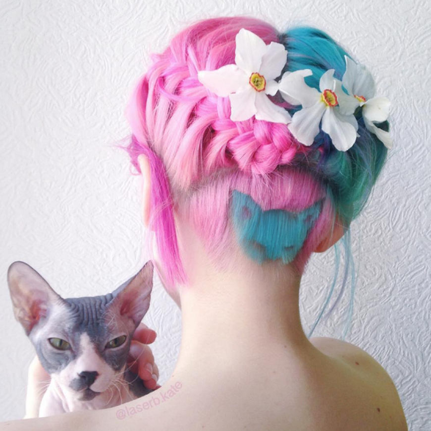 Mit ihrem Haarstyle löste sie einen Trend aus...