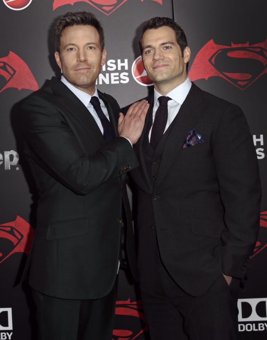 Ben Affleck und Henry Cavill sind im Film