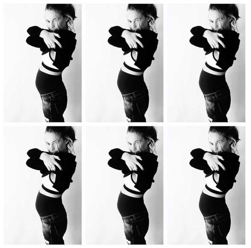 Behati Prinsloo erwartet ihr erstes Baby.