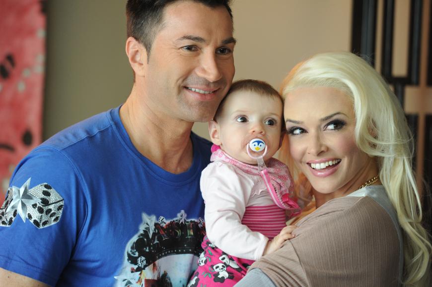 Stolze Eltern der kleinen Sophia sind Daniela Katzenberger und Lucas Cordalis schon.