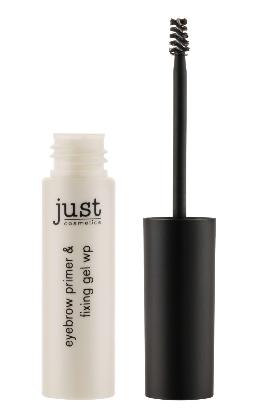 „Eyebrow Primer & Fixing Gel“ von Just Cosmetics, für leichte und gestylte Härchen, ca. 3 Euro