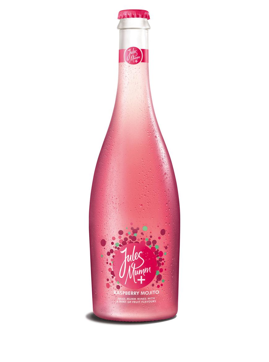Mit Mama mal so richtig die Korken knallen lassen: Die freut sich nämlich ganz bestimmt auch über einen Mädelsabend mit dem neuen Jules Mumm + Raspberry Mojito, knapp 5 Euro.