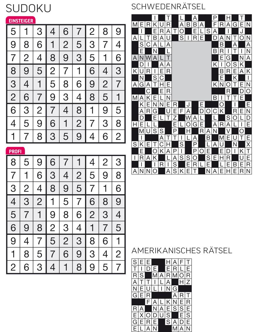 Sudoku- und Rätselauflösung ab Magazin 01/2015 - Bild 115