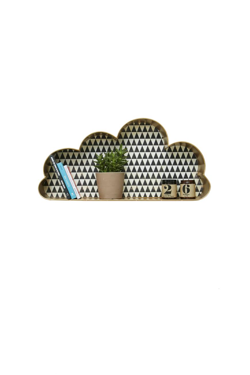 Diese Wolke will Mutti garantiert nicht vertreiben: Wolken-Regal von Urban Outfitters, knapp 40 Euro.