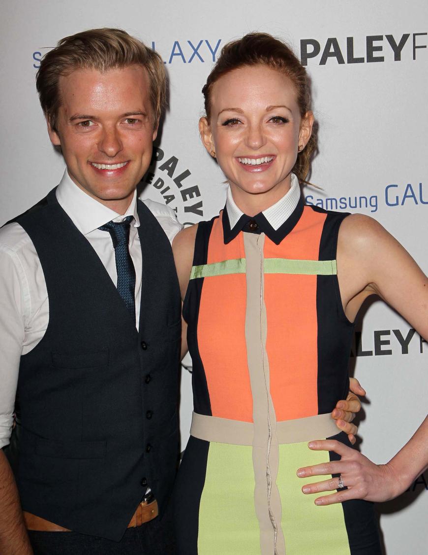 Adam Campbel und Jayma Mays erwarten ihr erstes Baby.