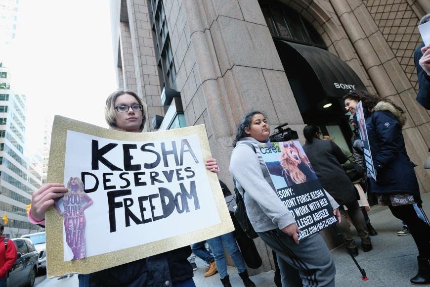 Kesha konnte während des Prozesses auf die Unterstützung ihrer Fans zählen.