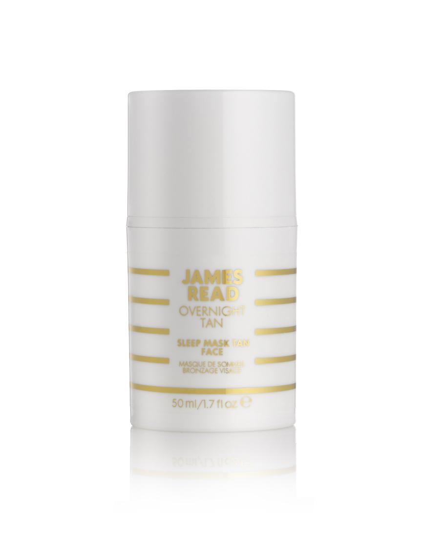 Bräunt im Schlaf: „Overnight Tan Sleep Mask Tan Face“ von James Read, ca. 35 Euro, nichebeauty.com