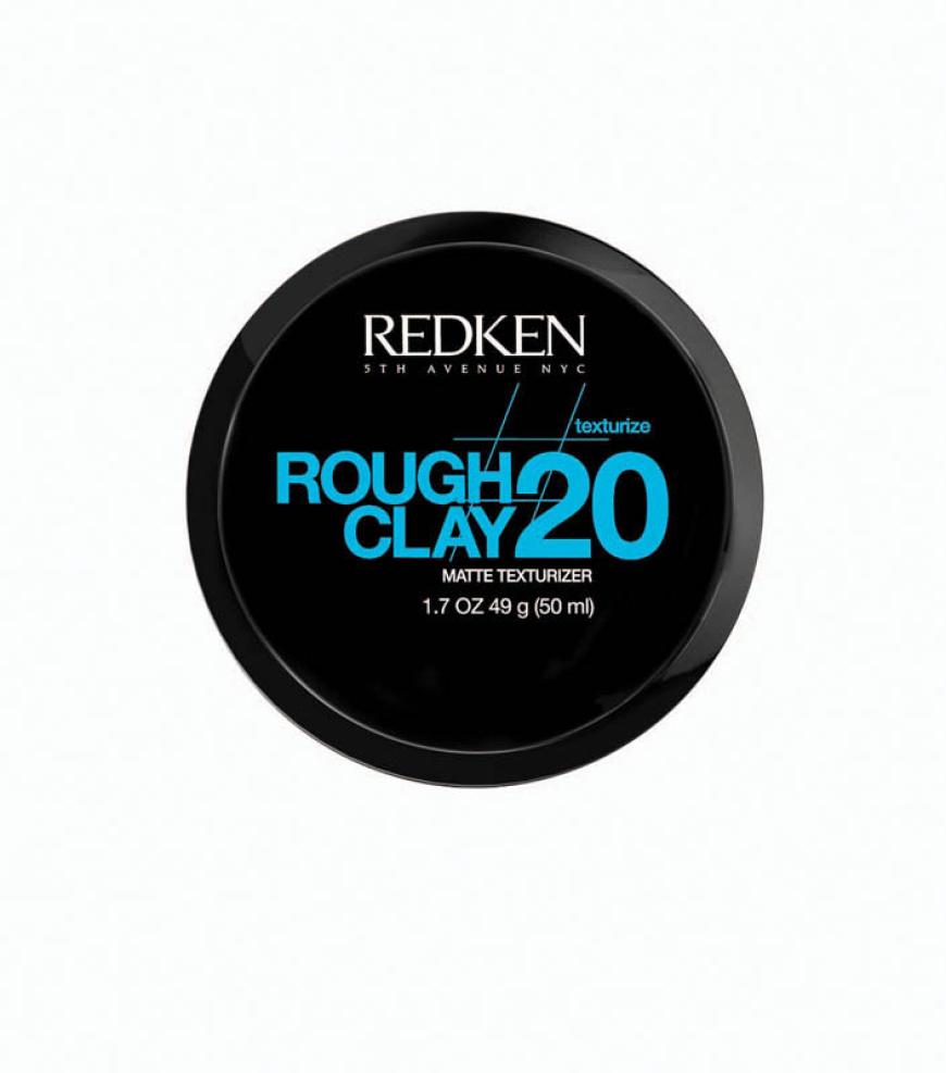 Gibt Volumen: „Rough Clay 20“ von Redken, ca. 19 Euro, beim Friseur