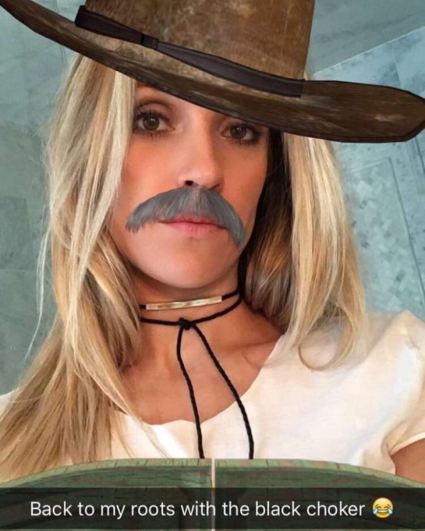 Kristin Cavallari versucht sich als Cowboy